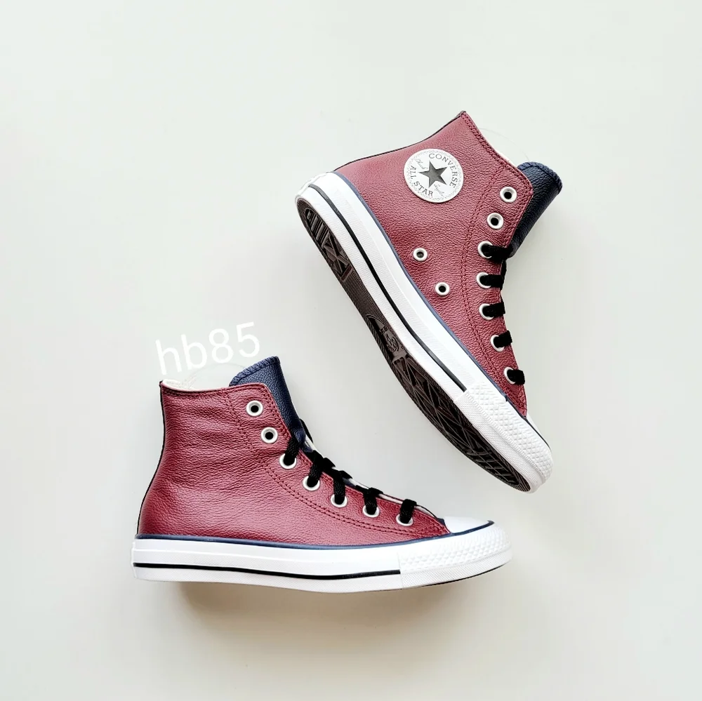 Converse Chuck Taylor All Star HI Team Red Obsidian White Men's 4 Women's 6 - Picture 1 of 6